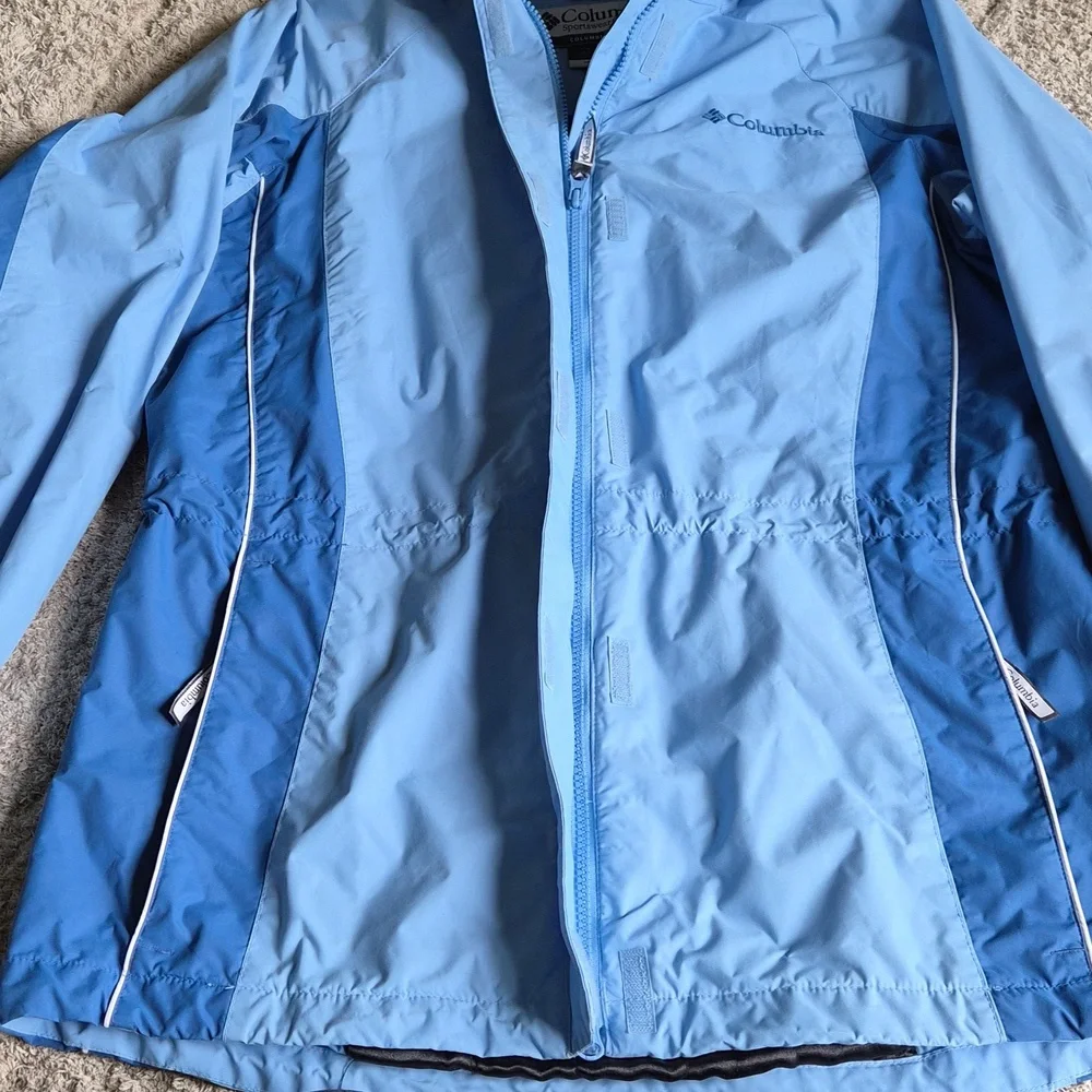 Columbia 3 In 1 Interchange Jacket Complete Women's Size M Blue - Picture 7 of 16
